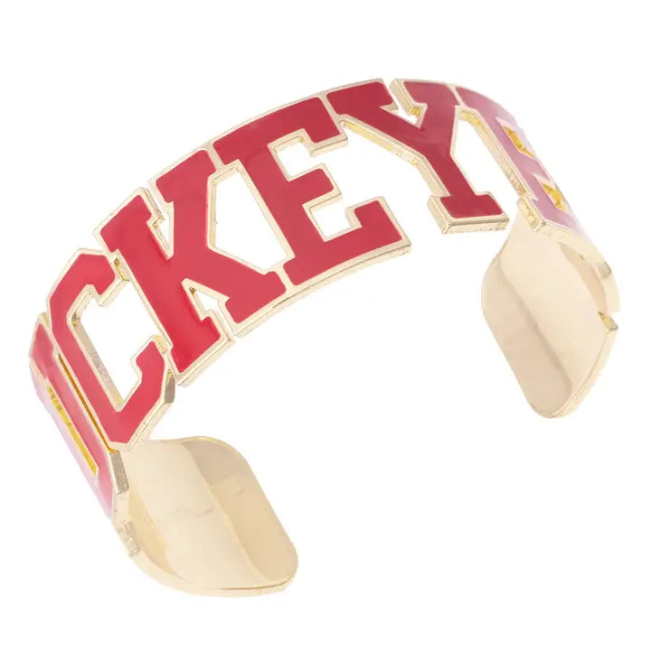 Collegiate Cuff Bracelets