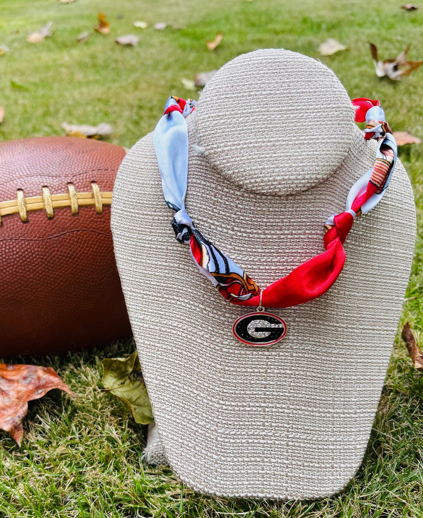 Gameday Team Charm Scarf Necklaces
