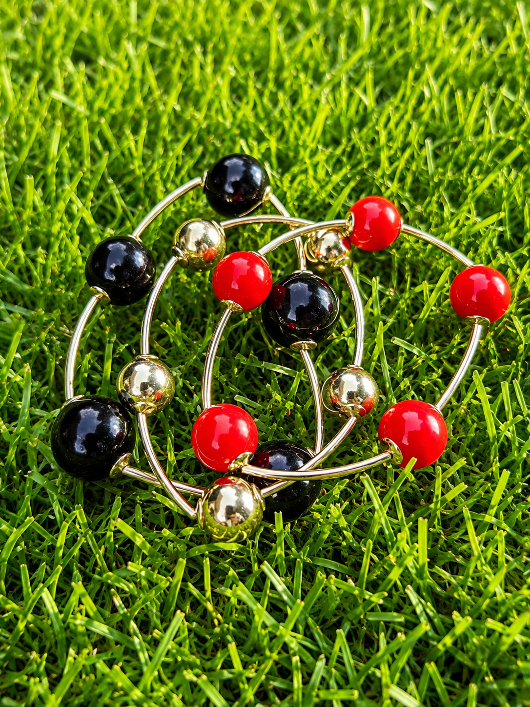 Game Day 3-Piece Stretch Bracelet Set