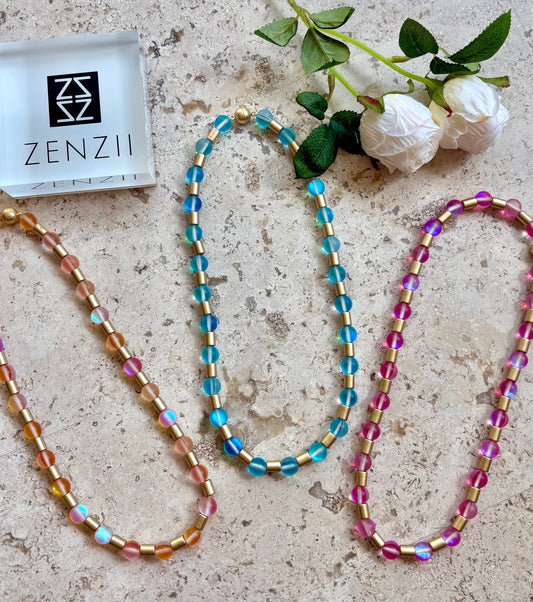 Glow Beads Magnet Necklace