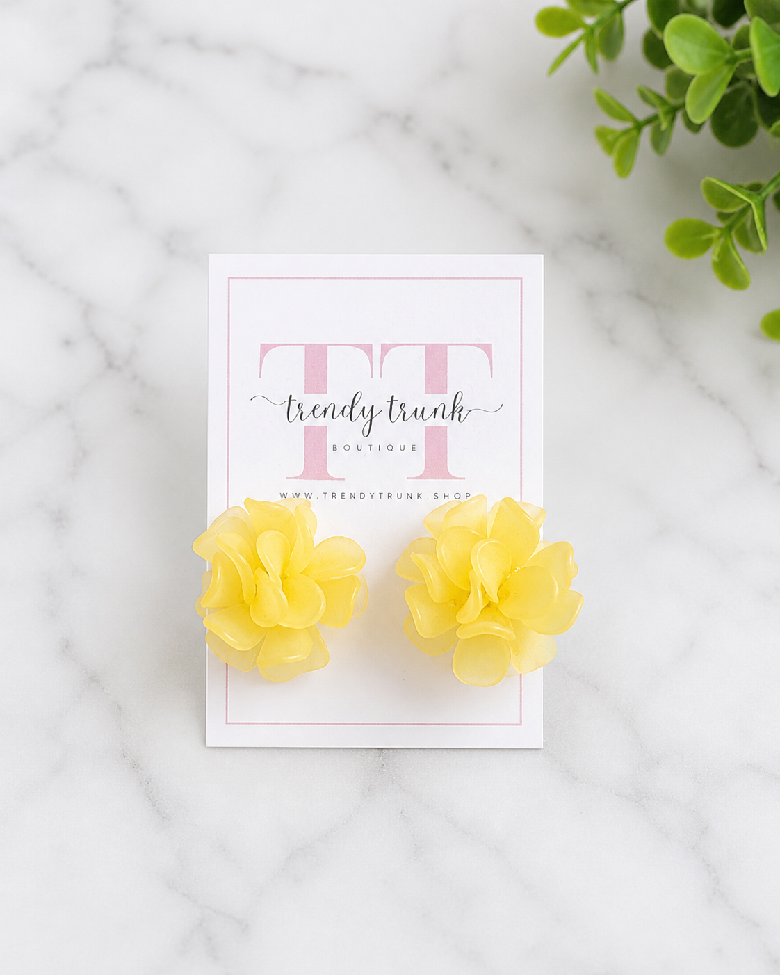 Frosted Bloom Earrings