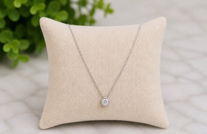 Everyday Sparkle Pendant Necklace / Gold or Silver