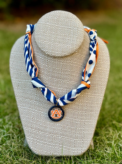 Gameday Team Charm Scarf Necklaces