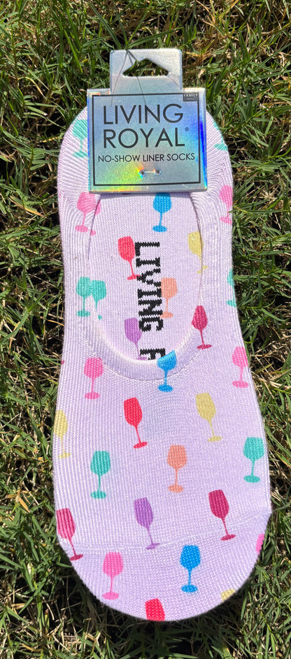 Living Royal No Show Liner socks / 5 patterns