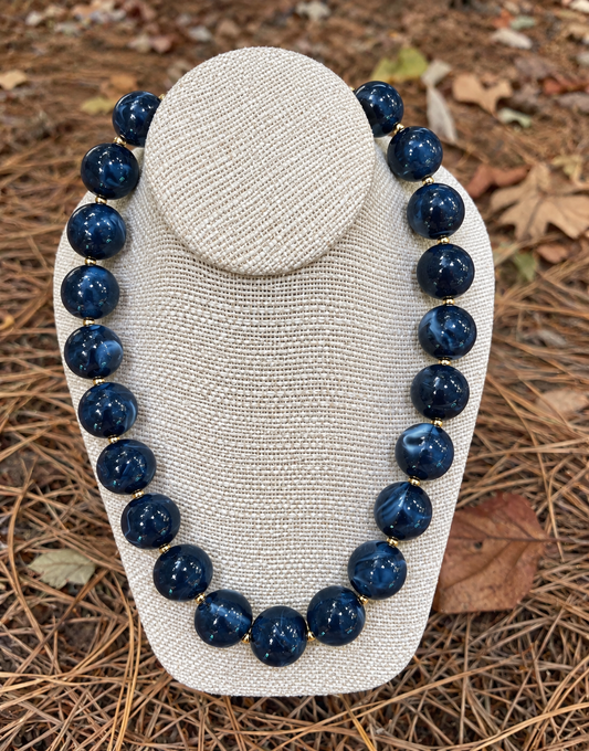 Fall Harvest Beaded Necklace / 3 colors