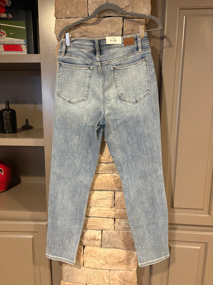Judy Blue Washed Denim Boyfriend Jean