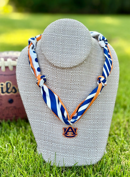 Gameday Team Charm Scarf Necklaces