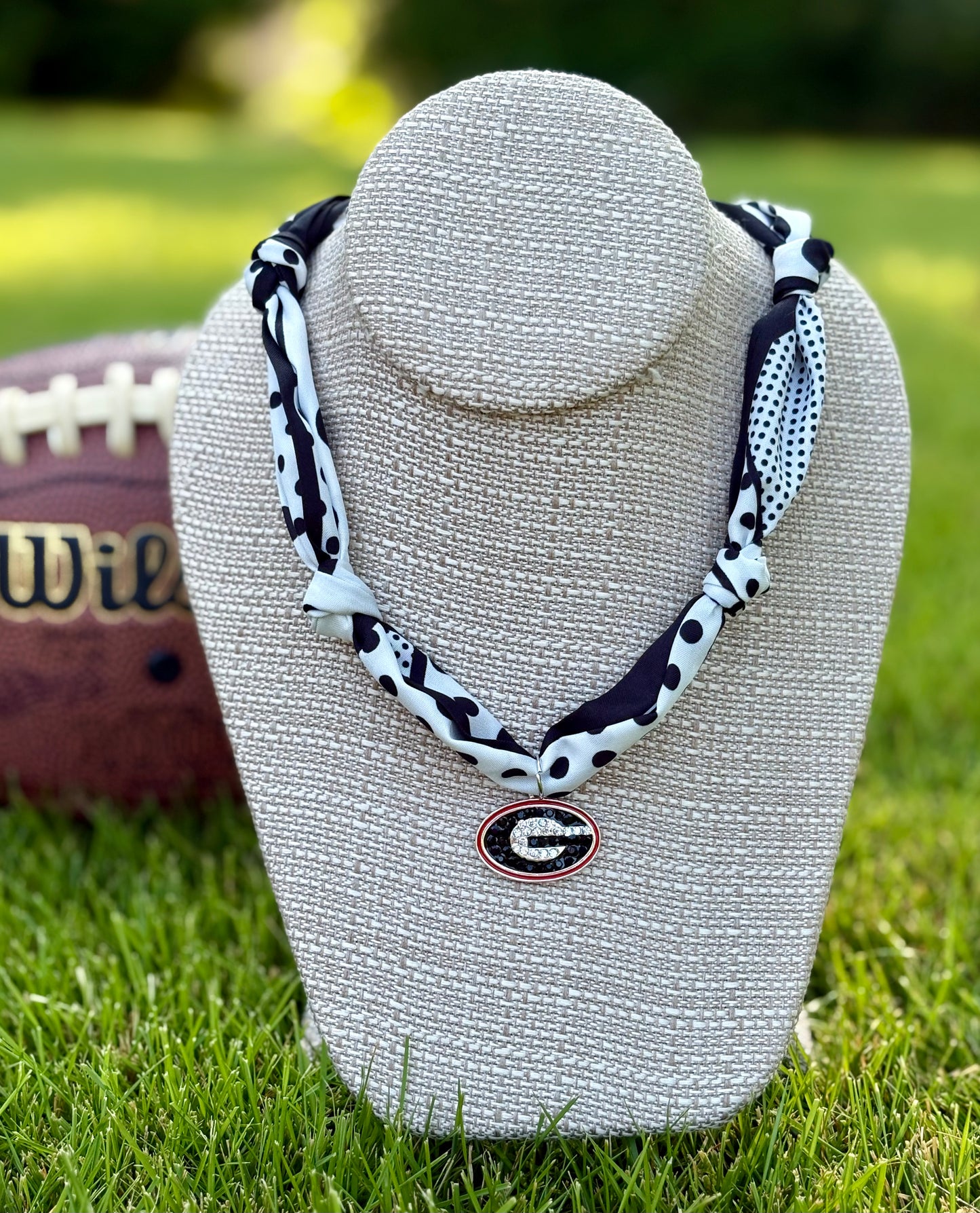 Gameday Team Charm Scarf Necklaces