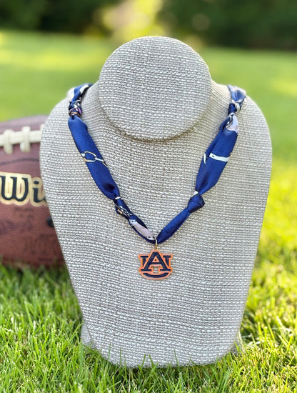 Gameday Team Charm Scarf Necklaces