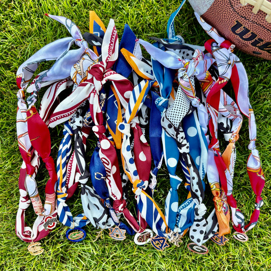 Gameday Team Charm Scarf Necklaces