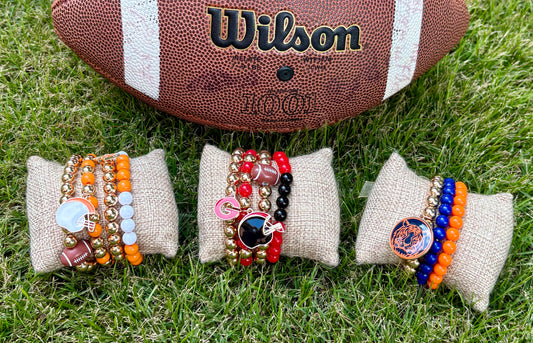Game Day Stretch Bracelet Set / 3 colors