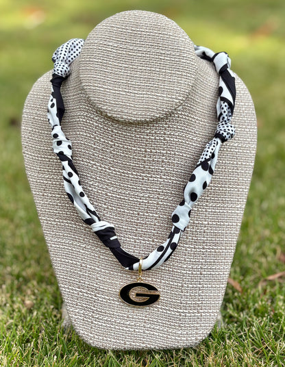 Gameday Team Charm Scarf Necklaces