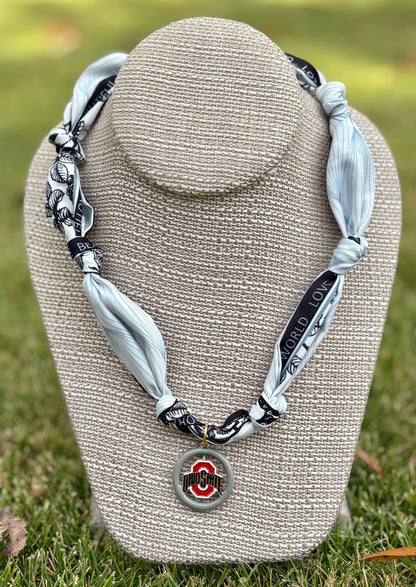 Gameday Team Charm Scarf Necklaces