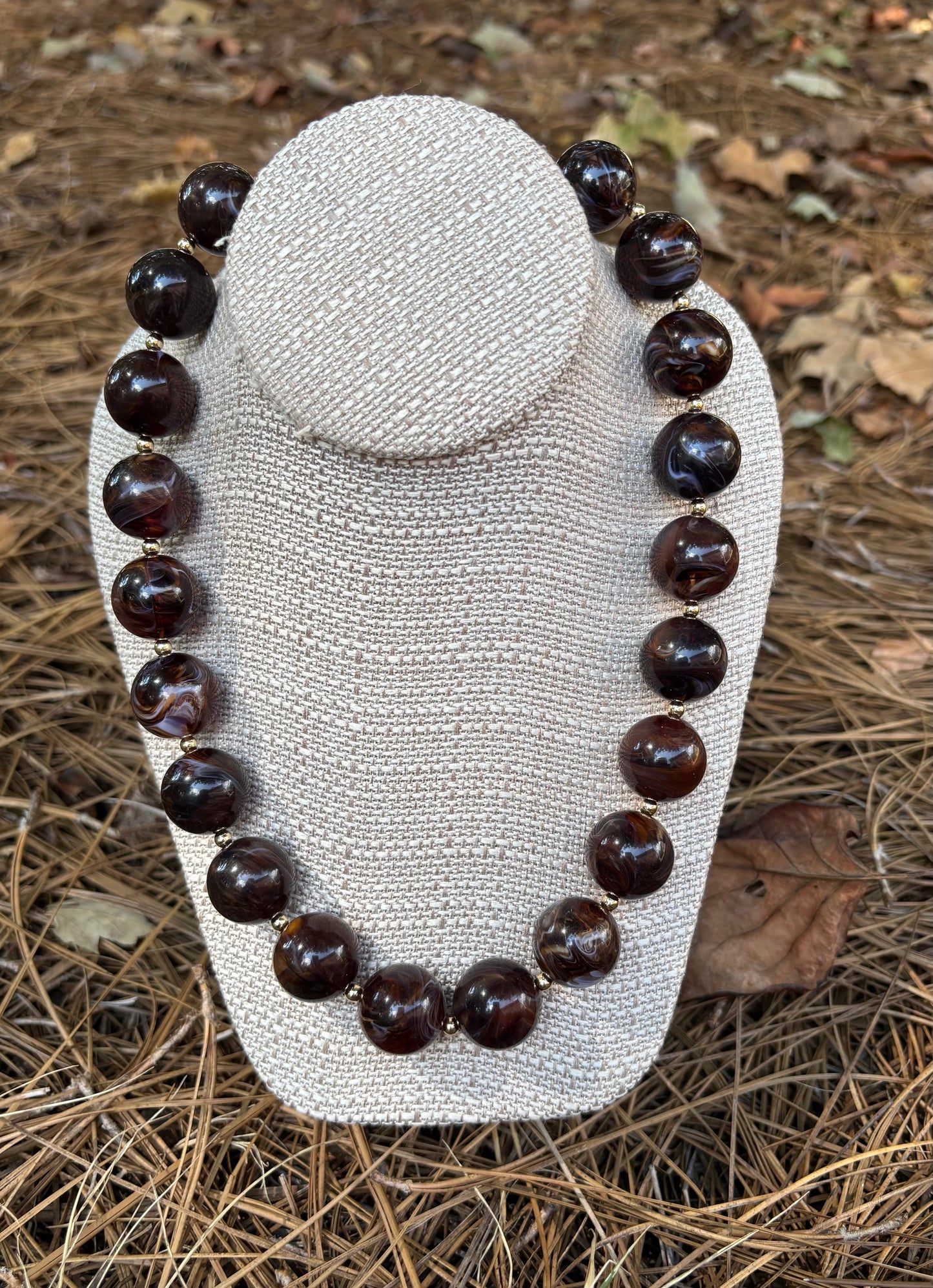 Fall Harvest Beaded Necklace