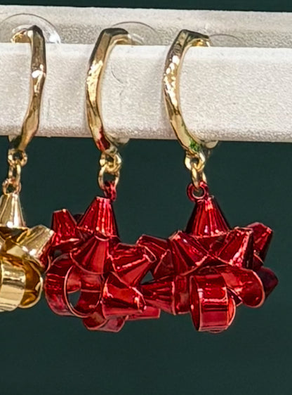 Holiday Bow Earrings / 4 colors