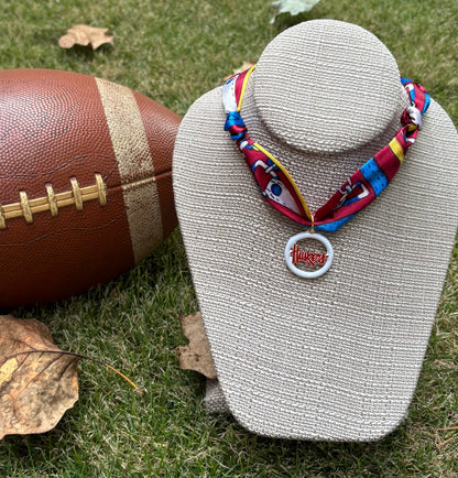 Gameday Team Charm Scarf Necklaces