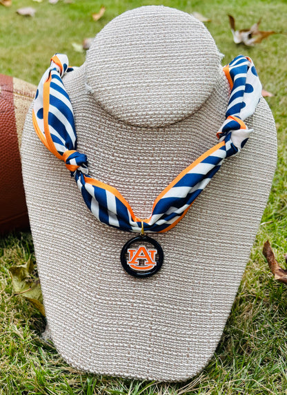 Gameday Team Charm Scarf Necklaces