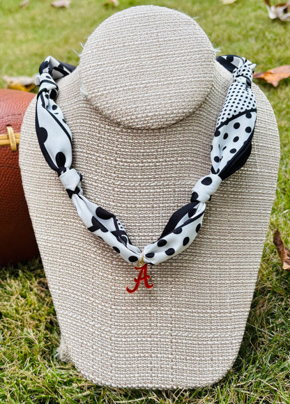 Gameday Team Charm Scarf Necklaces