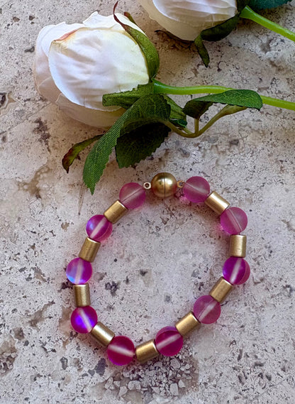 Glow Beads Magnet Bracelet