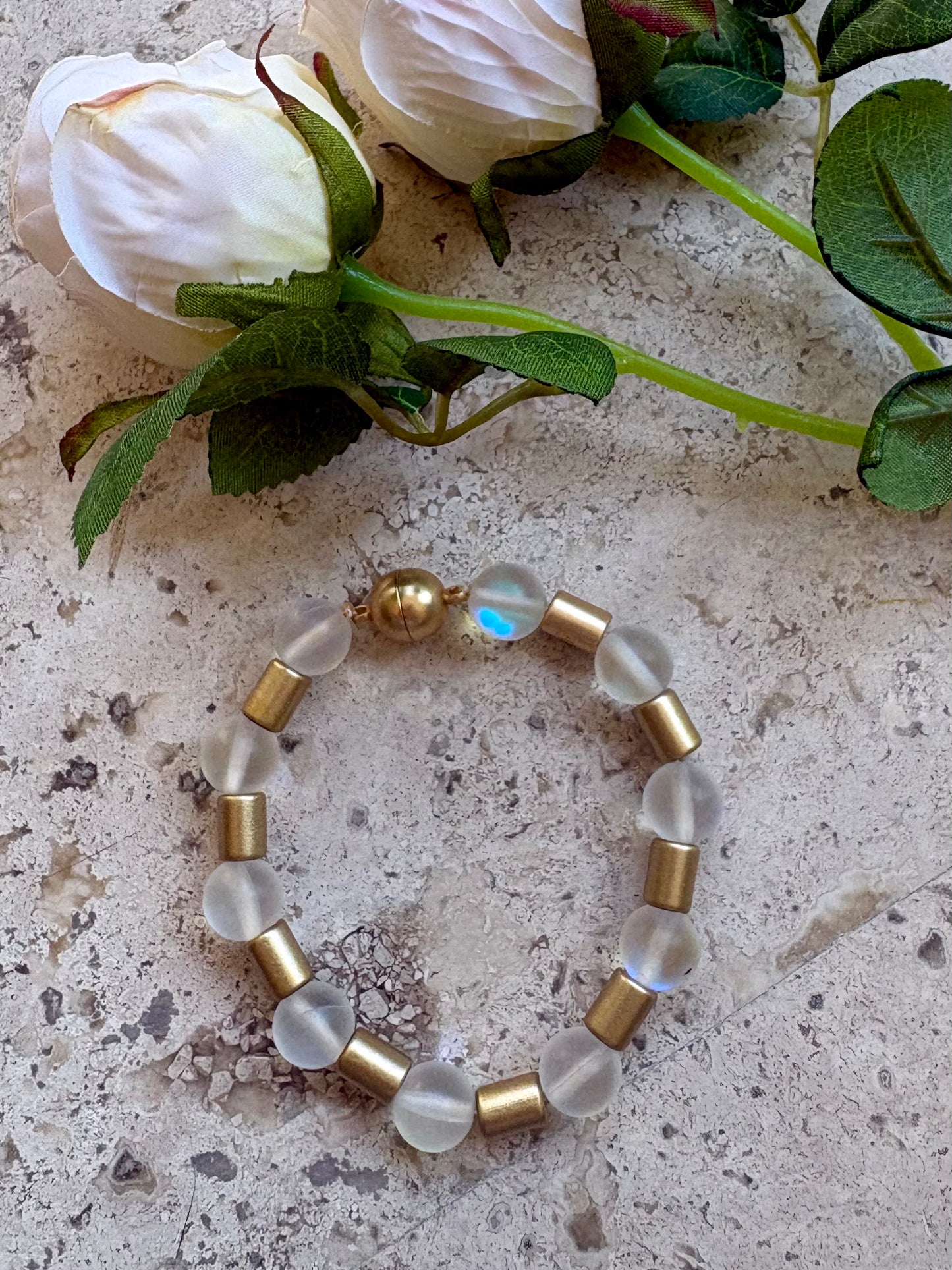 Glow Beads Magnet Bracelet