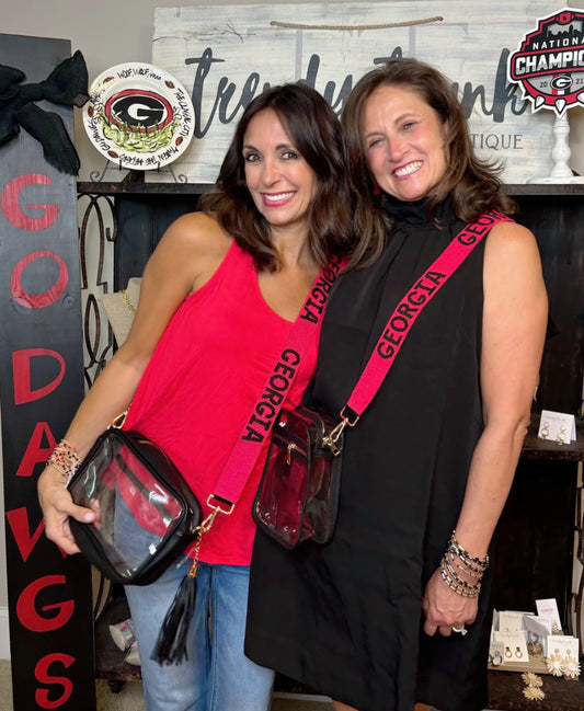 Collegiate Beaded Game Day Purse Straps