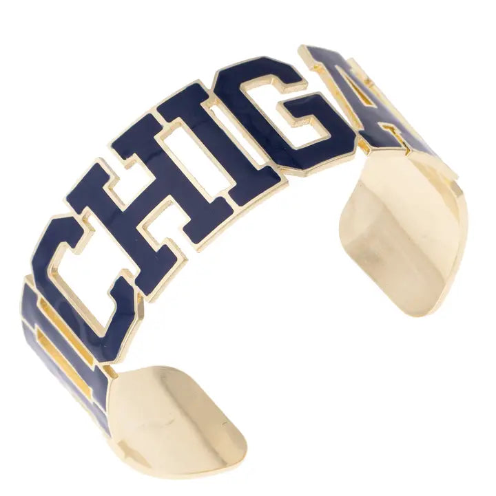 Collegiate Cuff Bracelets