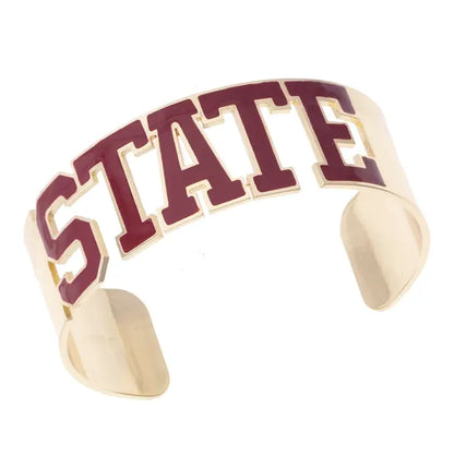 Collegiate Cuff Bracelets