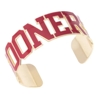 Collegiate Cuff Bracelets