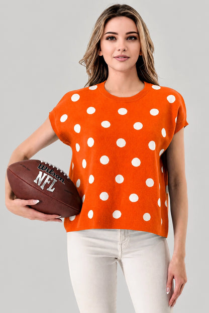 Polka Dot Sweater/ 3 Colors