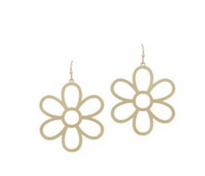 Blossom Gold or Silver Earrings
