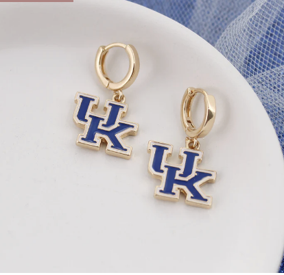 Collegiate Huggie Hoop Earrings
