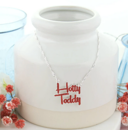 Collegiate Slogan Necklace