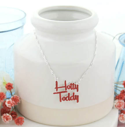 Collegiate Slogan Necklace