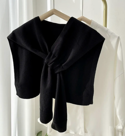 Lightweight Knit Tie Shawl / 11 colors