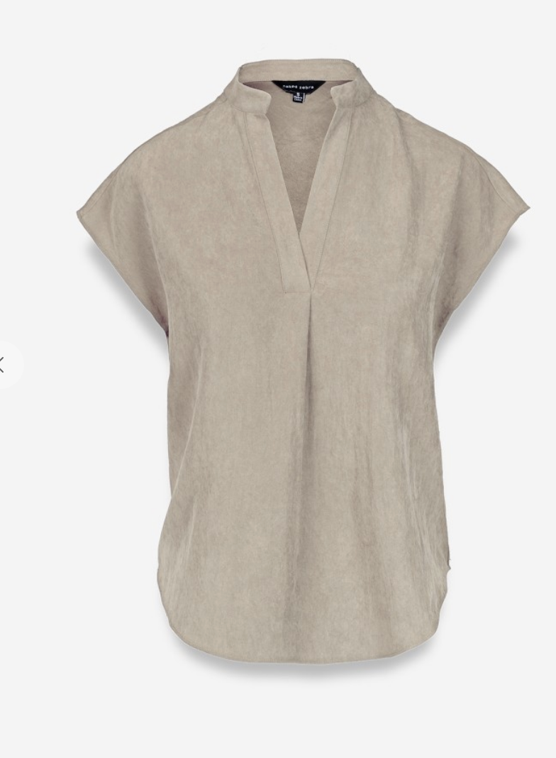 Soft Suede Drop Shoulder Blouse / 3 colors