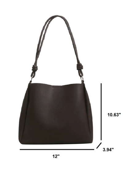 Modern Shoulder Tote Purse / 3 colors