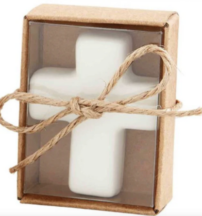 Mudpie Ceramic Pocket Cross, Angel or Nativity