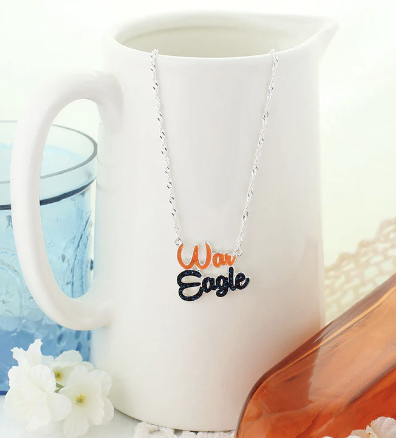 Collegiate Slogan Necklace