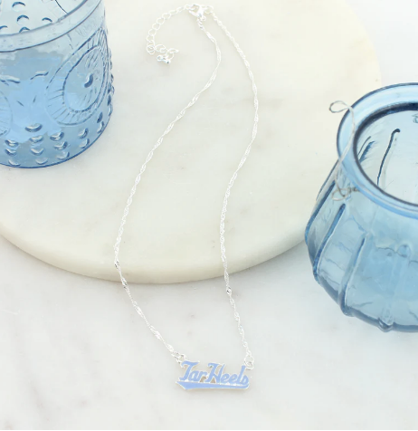 Collegiate Slogan Necklace
