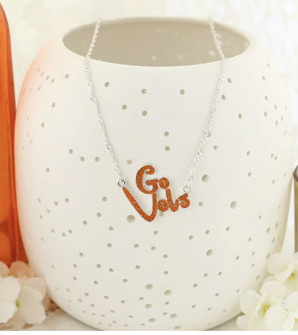 Collegiate Slogan Necklace
