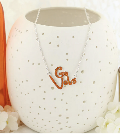 Collegiate Slogan Necklace