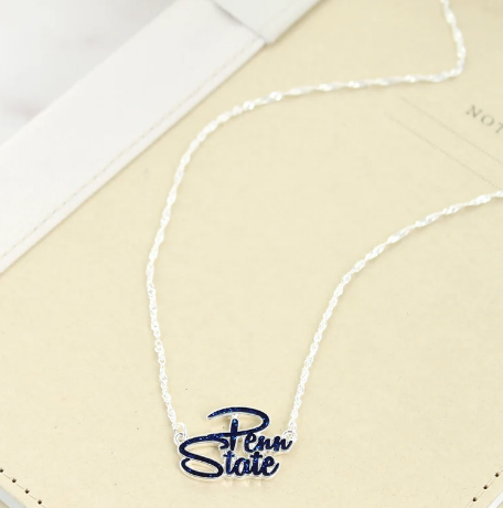 Collegiate Slogan Necklace