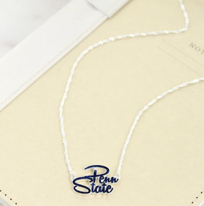 Collegiate Slogan Necklace
