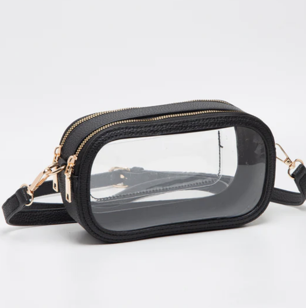 Oval Double Zip Stadium Bags