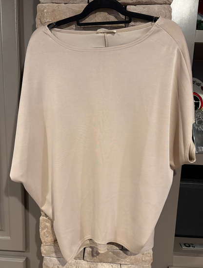 Short Sleeve Dolman Scuba Top / 6 colors