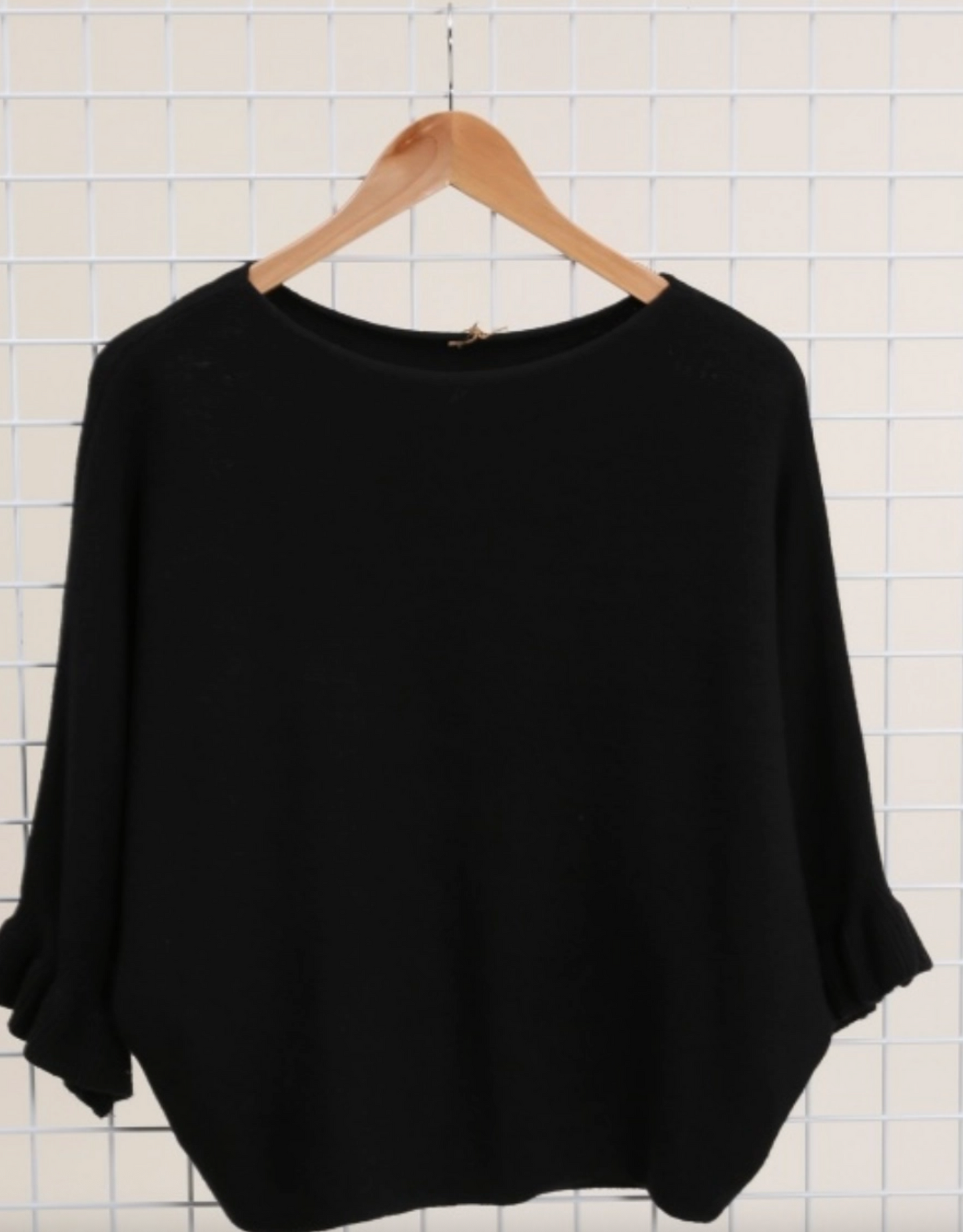 Boatneck Cashmere Blend Sweater