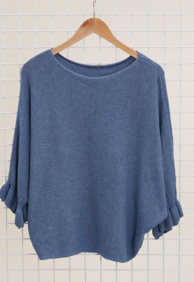 Boatneck Cashmere Blend Sweater