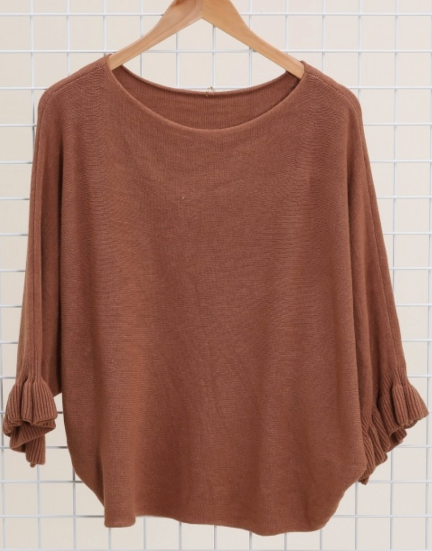 Boatneck Cashmere Blend Sweater