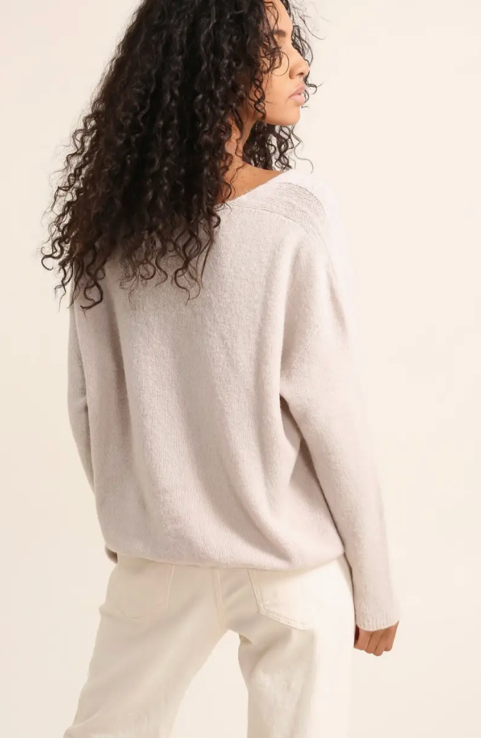 Made in Italy Alpaca V-Neck Cardigan / 3 colors