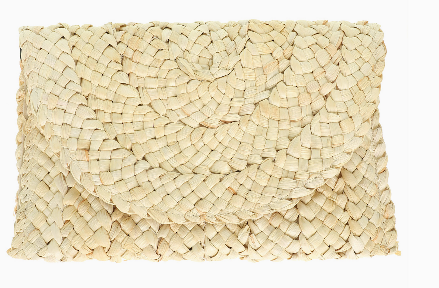Straw Woven Raffia Clutch Handbag / 5 colors